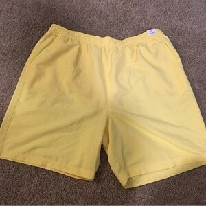 Yellow Men's Swimsuit 2X T
